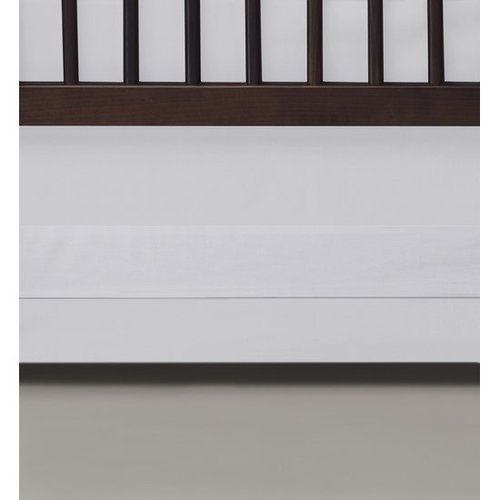 OILO Oilo Crib Skirt White OILO Oilo Crib Skirt White