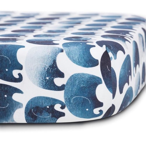 OILO Oilo Elephant Crib Sheet OILO Oilo Elephant Crib Sheet