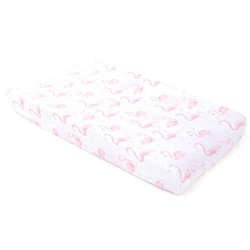 OILO STUDIOS Oilo Studio Flamingo Changing Pad Cover OILO STUDIOS Oilo Studio Flamingo Changing Pad Cover