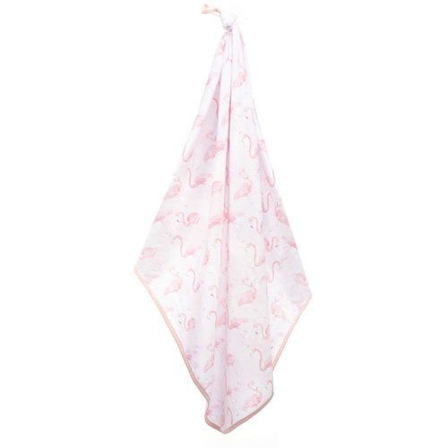 OILO STUDIOS Oilo Studio Flamingo Soft Stretch Blanket OILO STUDIOS Oilo Studio Flamingo Soft Stretch Blanket
