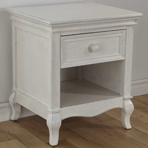 PALI Pali Diamante Nightstand in Vintage White PALI Pali Diamante Nightstand in Vintage White