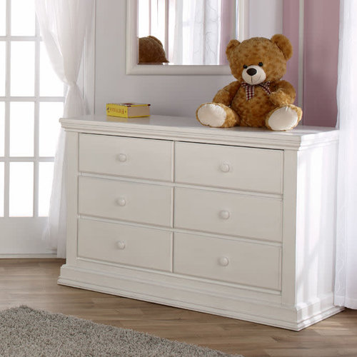 PALI Pali Modena Double Dresser in Vintage White PALI Pali Modena Double Dresser in Vintage White