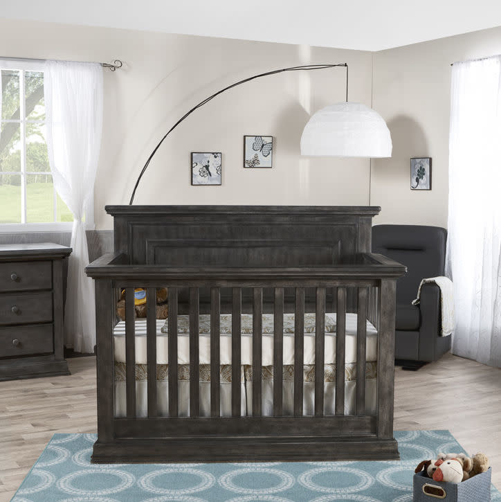 PALI MODENA FOREVER CRIB IN DISTRESSED GRANITE Bellini Baby and Teen Furniture