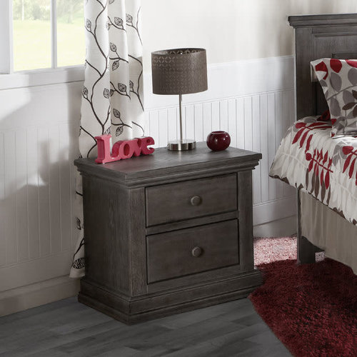 PALI Pali Modena Nightstand in Distressed Granite PALI Pali Modena Nightstand in Distressed Granite