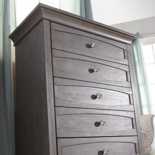 PALI Pali Ragusa 5-Drawer Chest in Granite PALI Pali Ragusa 5-Drawer Chest in Granite
