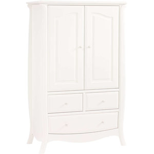 Bella Armoire White Bellini Baby And Teen Furniture