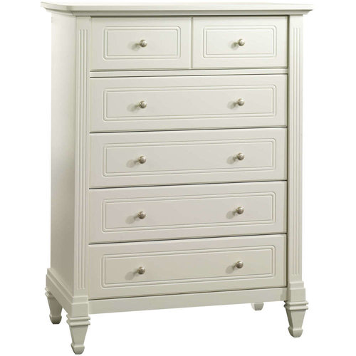 NATART Natart Belmont 5 Drawer Chest White NATART Natart Belmont 5 Drawer Chest White