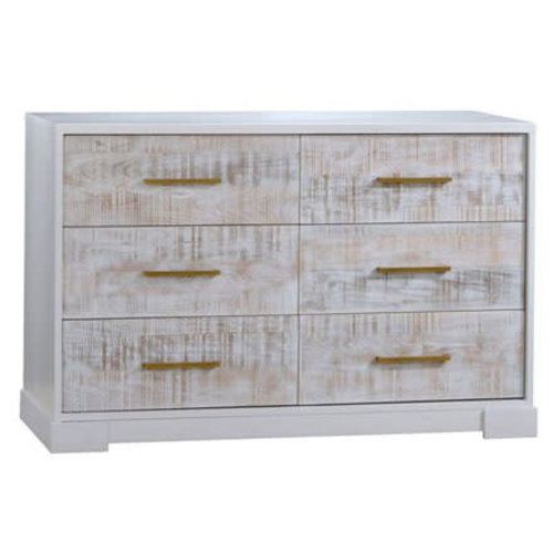 NEST Nest Vibe Double Dresser White/White Bark NEST Nest Vibe Double Dresser White/White Bark