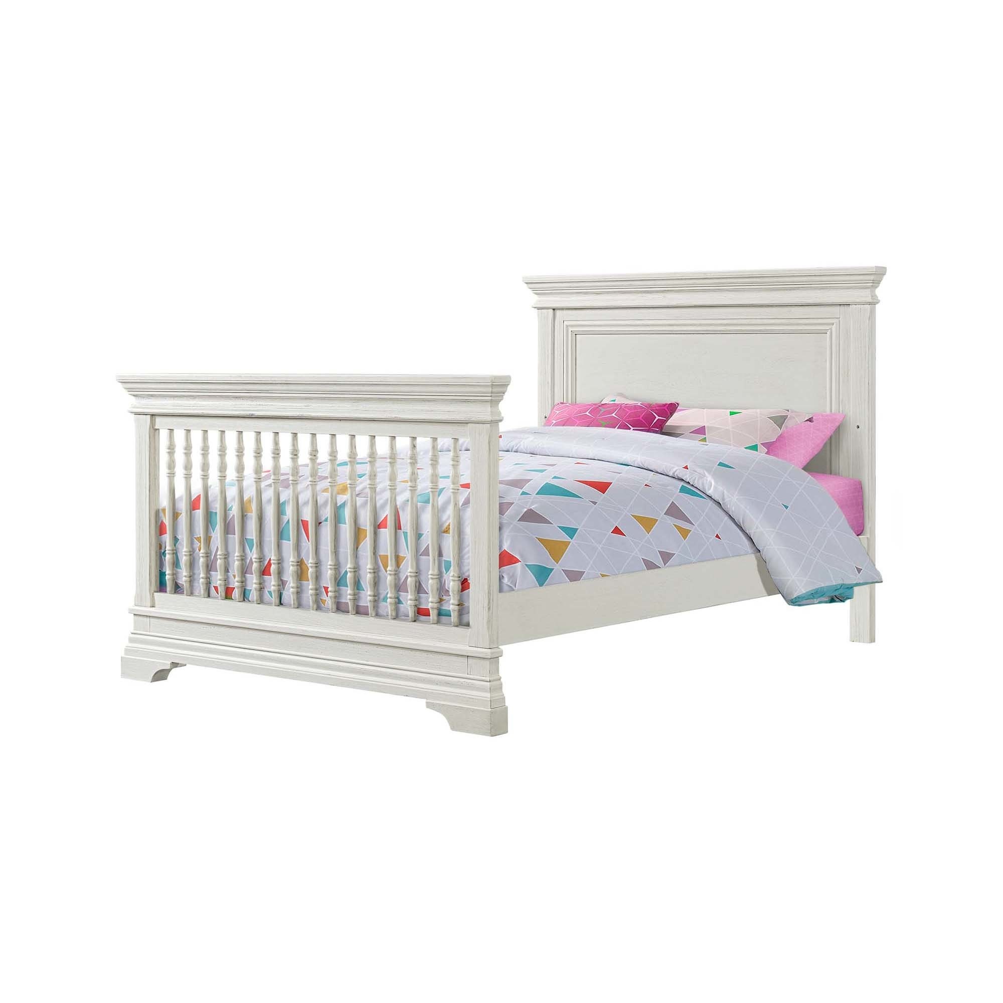 Westwood Olivia Conversion Rail In Brushed White Bellini Baby