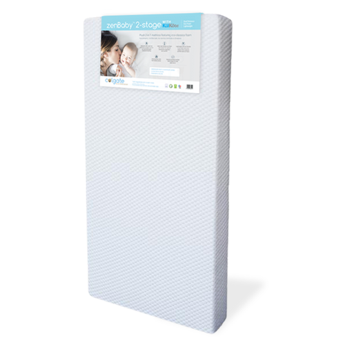 COLGATE KIDS Colgate ZenBaby 2-Stage Crib Mattress with KulKote COLGATE KIDS Colgate ZenBaby 2-Stage Crib Mattress with KulKote