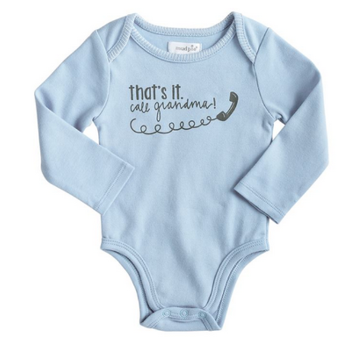 MUDPIE Mudpie Blue Grandma Crawler MUDPIE Mudpie Blue Grandma Crawler