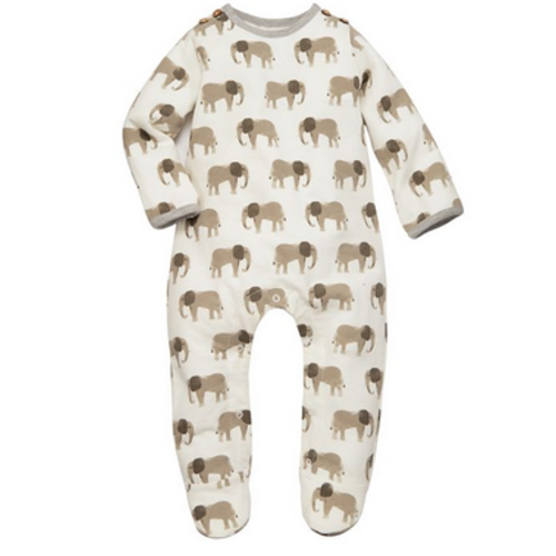 MUDPIE Elephant Print Sleeper MUDPIE Elephant Print Sleeper