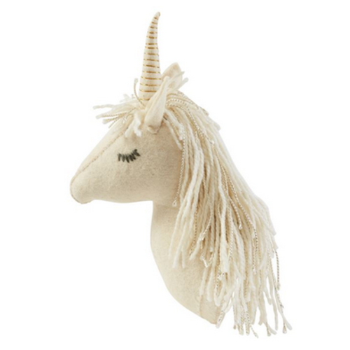 MUDPIE GOLD MANE UNICORN WALL MOUNT MUDPIE GOLD MANE UNICORN WALL MOUNT