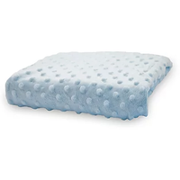American Baby Minky Blue Dot Contour Changer Cover