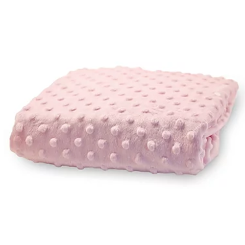 RUMBLE TUFF Rumble Minky Dot Pink Changing Table Cover RUMBLE TUFF Rumble Minky Dot Pink Changing Table Cover