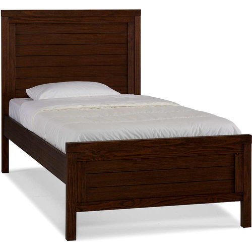 TI AMO Ti Amo Castello Twin Bed in Weathered Brown TI AMO Ti Amo Castello Twin Bed in Weathered Brown