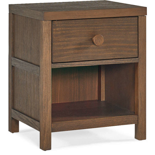 TI AMO Ti Amo Castello Nightstand in Weathered Brown TI AMO Ti Amo Castello Nightstand in Weathered Brown