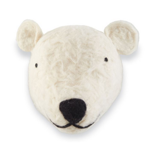 MUDPIE Mudpie Polar Bear Wall Mount MUDPIE Mudpie Polar Bear Wall Mount