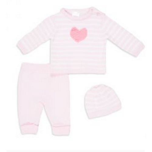 Rose Textiles Stripe Heart Sweater Rose Textiles Stripe Heart Sweater