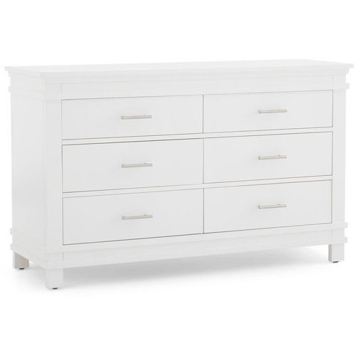 DOLCE BABI Dolce Babi Bocca Double Dresser in Bright White DOLCE BABI Dolce Babi Bocca Double Dresser in Bright White