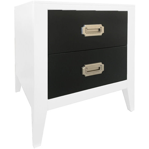NEWPORT COTTAGES Newport Cottages Devon 2-Drawer Nightstand NEWPORT COTTAGES Newport Cottages Devon 2-Drawer Nightstand