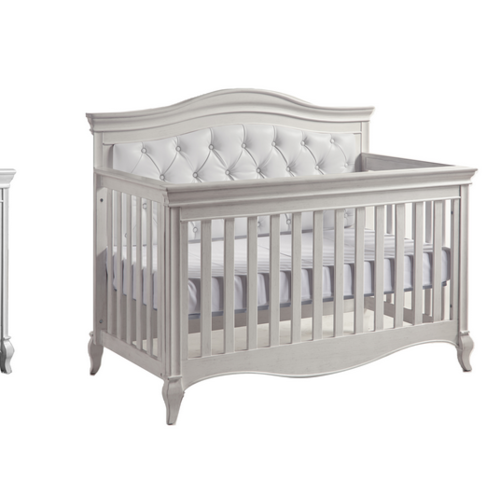 PALI Pali Diamante Forever Crib- White Vinyl PALI Pali Diamante Forever Crib- White Vinyl
