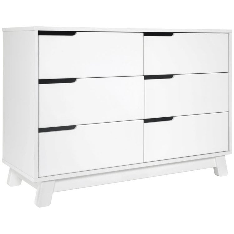 Babyletto Hudson 6Drawer Double Dresser Bellini Baby and Teen Furniture