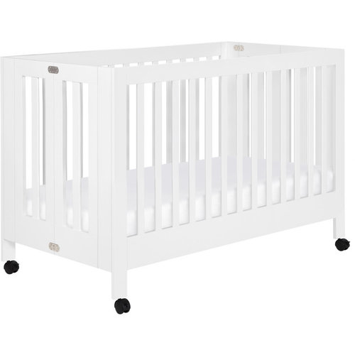 BABYLETTO Babyletto Maki Full-Size Folding Crib with Toddler Bed Conversion Kit BABYLETTO Babyletto Maki Full-Size Folding Crib with Toddler Bed Conversion Kit