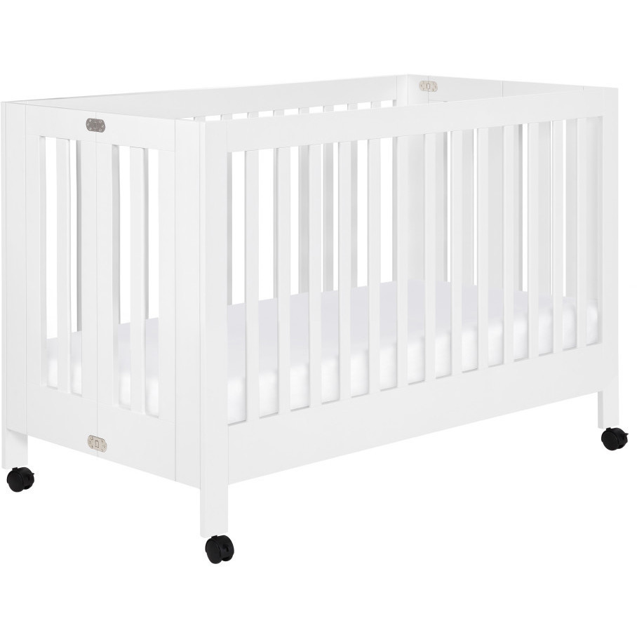 Babyletto Maki FullSize Folding Crib with Toddler Bed Conversion Kit