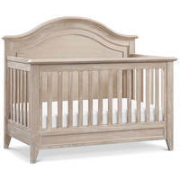 Monogram by Namesake Barrow Rustic 4-in-1 Convertible Curve-Top Crib in Sandbar
