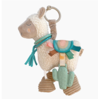 Itzy Ritzy Llama Activity Plush with Teether Toy