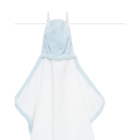 Little Giraffe Chenille Towel Blue