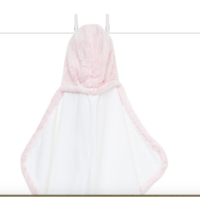 Little Giraffe Chenille Towel Pink