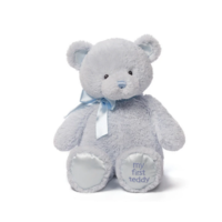 GUND My First Teddy Lt. Blue Large 18 in