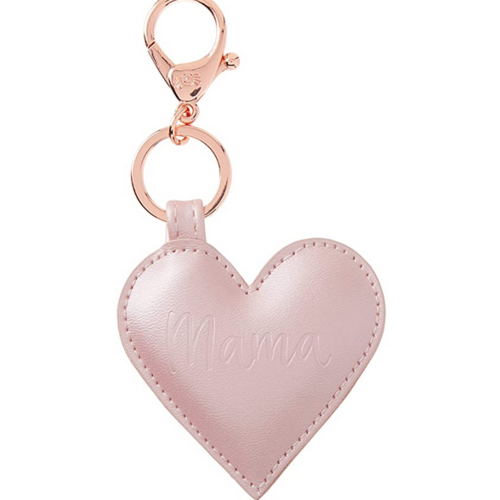 ITZY RITZY Itzy Ritzy Mama Heart Rose Gold Diaper Bag Charm ITZY RITZY Itzy Ritzy Mama Heart Rose Gold Diaper Bag Charm