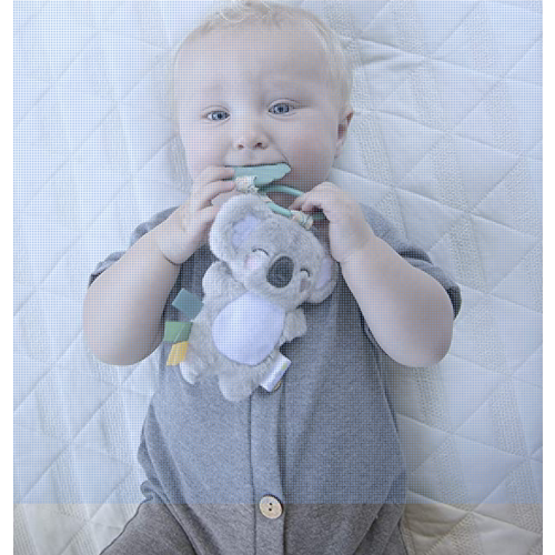 ITZY RITZY Itzy Ritzy Pal Plush + Teether- Koala ITZY RITZY Itzy Ritzy Pal Plush + Teether- Koala