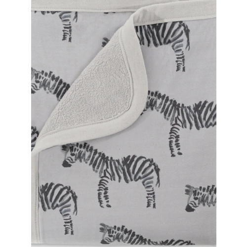OILO Oilo Zebra Cuddle Blanket OILO Oilo Zebra Cuddle Blanket