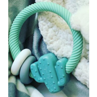 Itzy Ritzy RAttle Silicone Teether Cactus