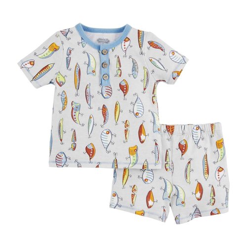 MUDPIE Mudpie Fishing Lure Pj Set MUDPIE Mudpie Fishing Lure Pj Set