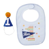 Mudpie Pennant Boy Cake Smashing Set