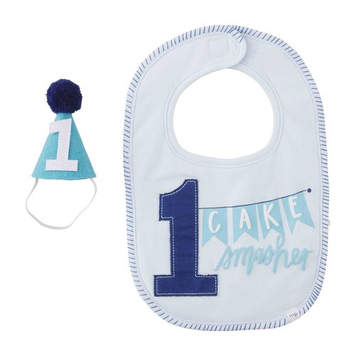 MUDPIE Mudpie Banner Boy Cake Smashing Set MUDPIE Mudpie Banner Boy Cake Smashing Set