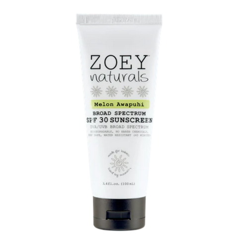 Zoey-Naturals Zoey Naturals Melon Awapuhi SPF 30 Sunscreen Zoey-Naturals Zoey Naturals Melon Awapuhi SPF 30 Sunscreen