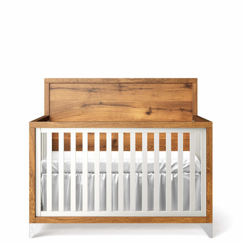 ROMINA Romina Pandora Convertible Crib (Oak Panel) ROMINA Romina Pandora Convertible Crib (Oak Panel)