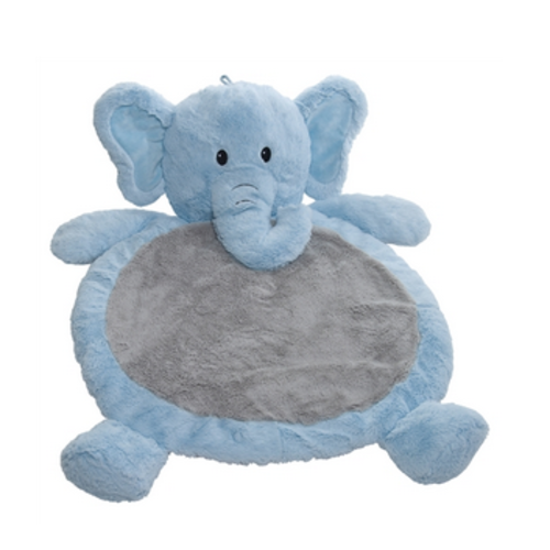 MARY MEYER Mary Meyer Baby Mat Blue Elephant MARY MEYER Mary Meyer Baby Mat Blue Elephant