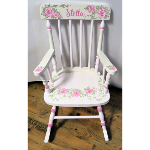 Custom Painted Rocking Chair Custom Painted Rocking Chair