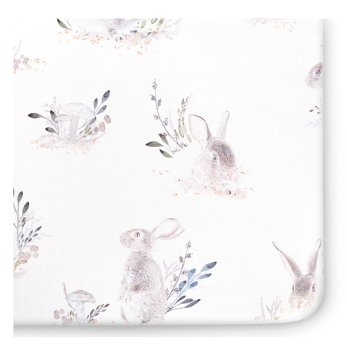 OILO Oilo Cottontail Crib Sheet OILO Oilo Cottontail Crib Sheet