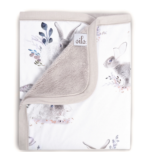 OILO Oilo Cottontail Cuddle Blanket OILO Oilo Cottontail Cuddle Blanket
