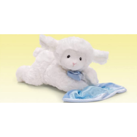 GUND Lena Lamb Sound Toy,Blue