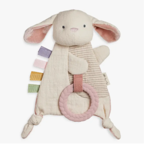 ITZY RITZY Itzy Ritzy Bitzy Crinkle Sensory Toy w Teether Bunny ITZY RITZY Itzy Ritzy Bitzy Crinkle Sensory Toy w Teether Bunny