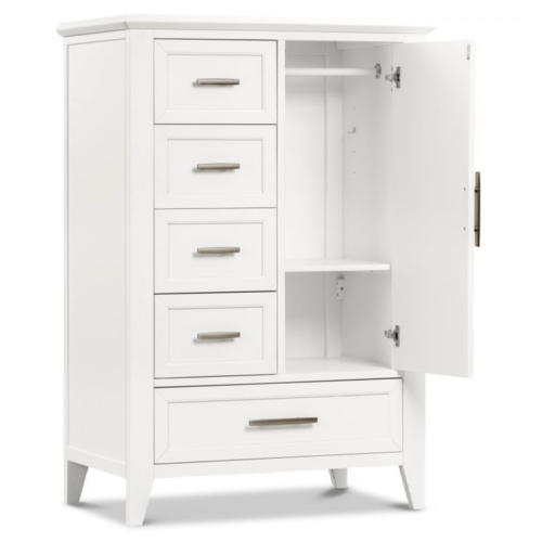 Monogram by Namesake Monogram by Namesake Beckett Chifforobe in Warm White Monogram by Namesake Monogram by Namesake Beckett Chifforobe in Warm White